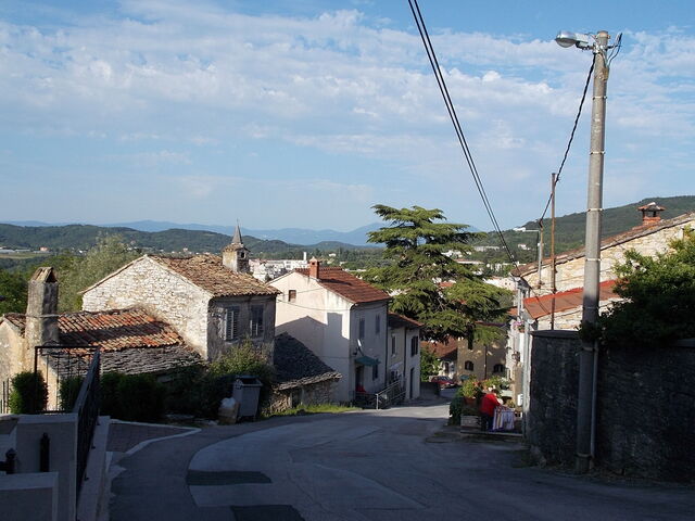 Pazin, straten