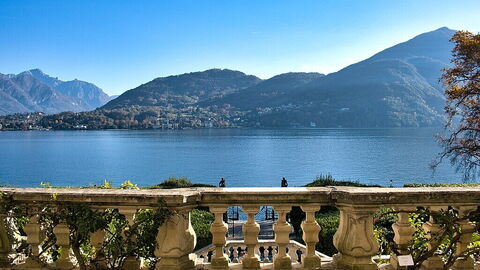 Uitzichten vanaf Villa Carlotta