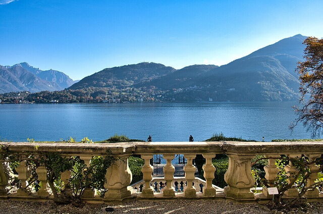 Uitzichten vanaf Villa Carlotta