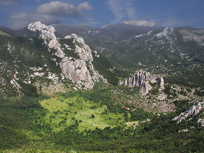 Panorama, Noord Velebit Nationaal Park