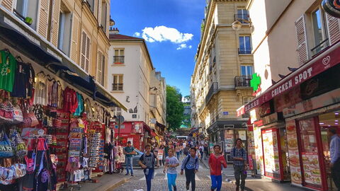 Straten van Montmartre