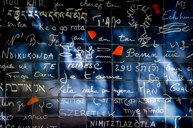 De muur van de liefde