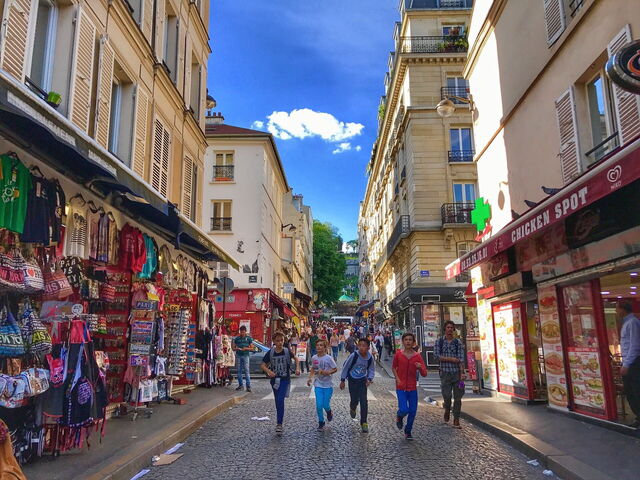 Straten van Montmartre