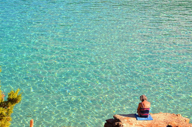 Water bij Ibiza