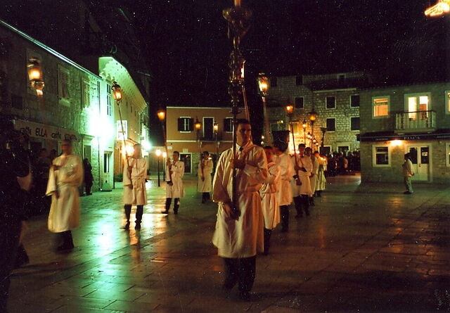 Pasen in Hvar