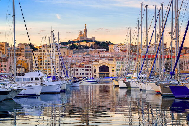 Marseille, jachten