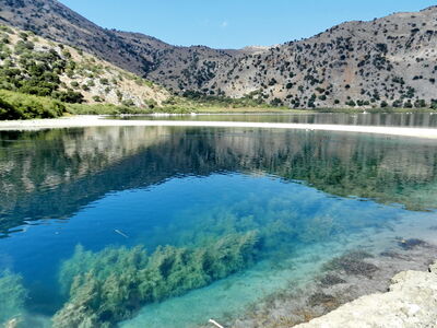 Kournas meer, panorama