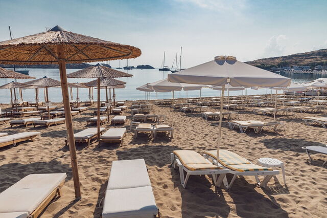 Hoofdstrand, Lindos