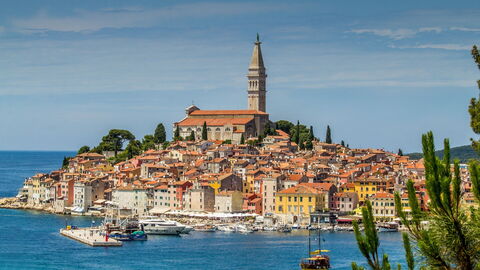 Skyline van Rovinj
