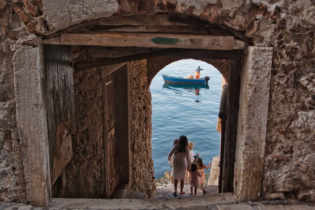 Trappen in Rovinj