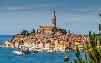 Skyline van Rovinj