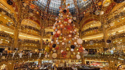 Parijs tijdens Kerstmis
