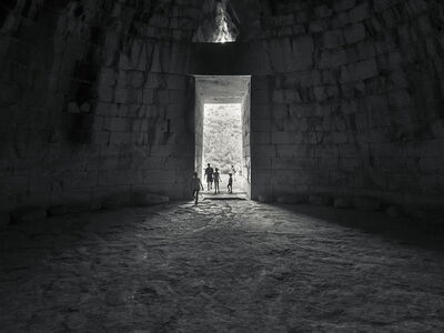 Schatkist van Atreus, binnenkant