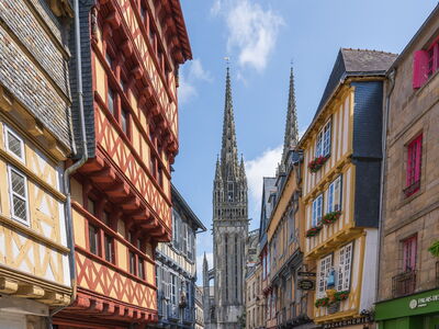 Quimper, historic centrum