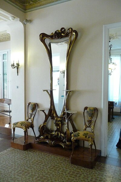 Gaudí Huis-Museum, gang