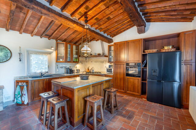 Villa La Canonica Di Pietrafitta, keuken