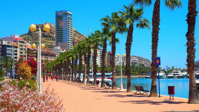 Promenade in Altea