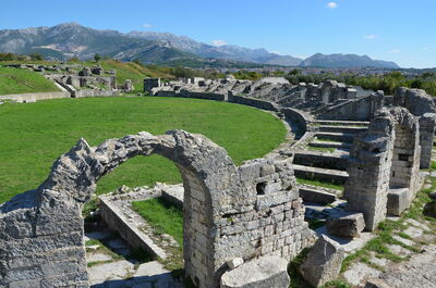 Amfitheater, Solin
