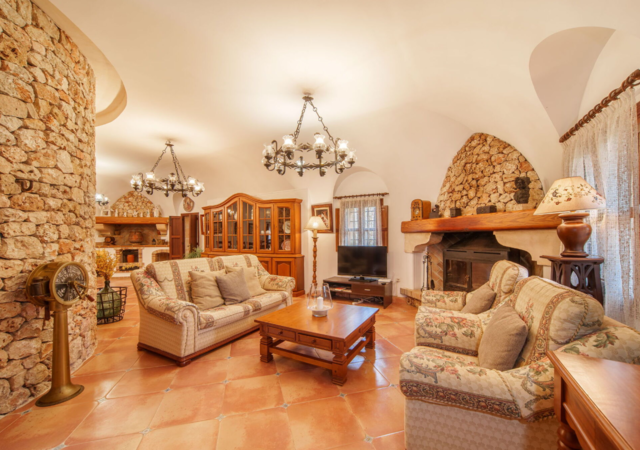 Son Siurana, woonkamer