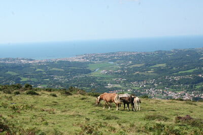 Uitzicht over Saint-Jean-de-Luz