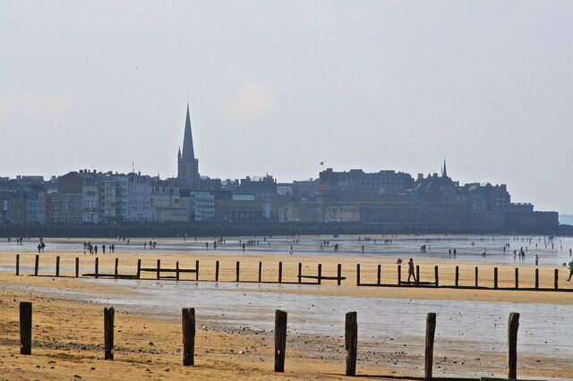Enkele stranden in Saint-Malo
