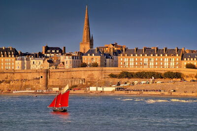 Enkele stranden in Saint-Malo