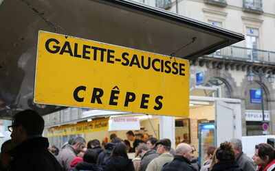 Street food in Bretagne