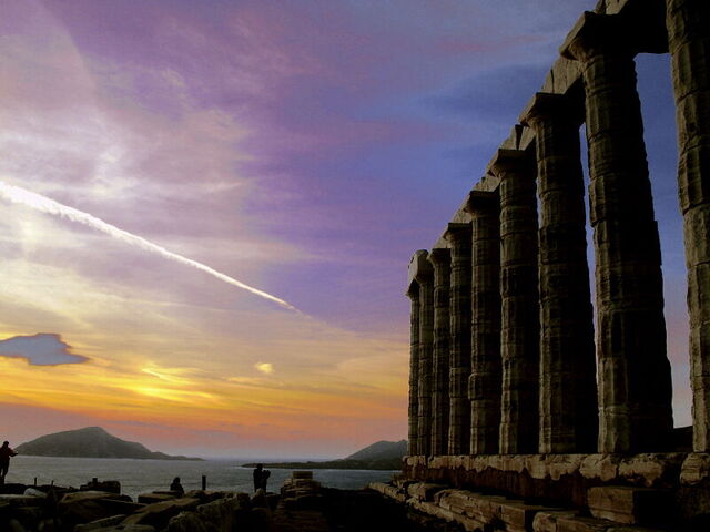 Tempel van Poseidon bij Sounion
