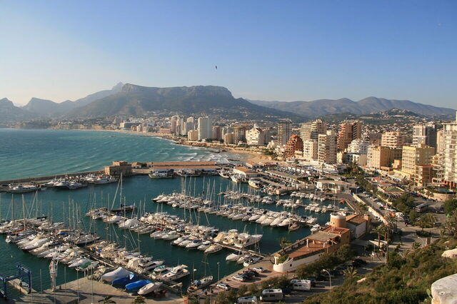 Calpe, marina