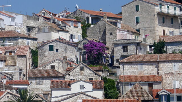 Gebouwen in Hvar