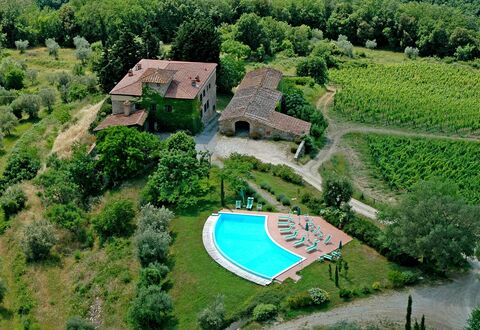 Fattoria Di Quercia Al Poggio: Natuurlijk Landschap, Sportplaats, Luchtfotografie, Vogelperspectief, Landschap, Landgoed, Botanische Tuin, Gras, Boom, Fotografie