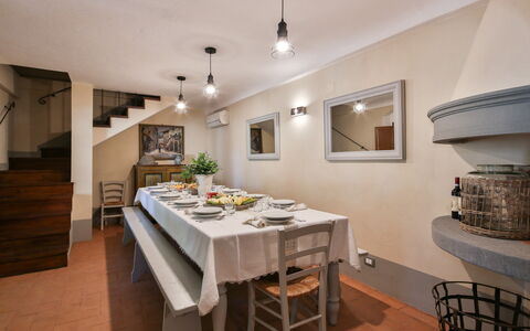 Case Sant'anna: Kamer, Eigendom, Meubilair, Gebouw, Plafond, Interieur Ontwerp, Countertop, Eetkamer, Verdieping, Tafel