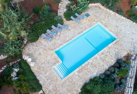 Villa Cristina: Water, Fabriek, Zwembad, Rechthoek, Buitenmeubels, Land Lot, Zwemwater, Gras, Stedelijk Ontwerp, Condominium