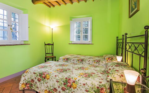 Villa Il Pellicano: Interieur Ontwerp, Meubilair, Slaapkamer, Bed, Plafond, Kamer, Verdieping, Flooring, Textiel, Verlichting