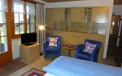 Grindelwald 570: Eigendom, Meubilair, Venster, Comfort, Tafel, Televisie, Hout, Textiel, Interieur Ontwerp, Hoofdkussen