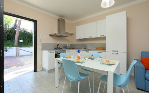San Pietro Blue: Eigendom, Kamer, Meubilair, Onroerend Goed, Gebouw, Interieur Ontwerp, Huis, Tafel, Verdieping, Eetkamer