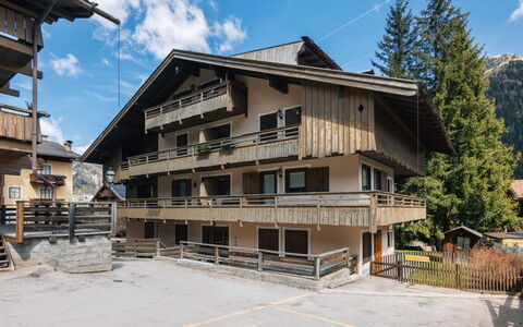 Canazei 540: Appartement, Balkon, Parking, Siding, Timmerhout, Blokhut