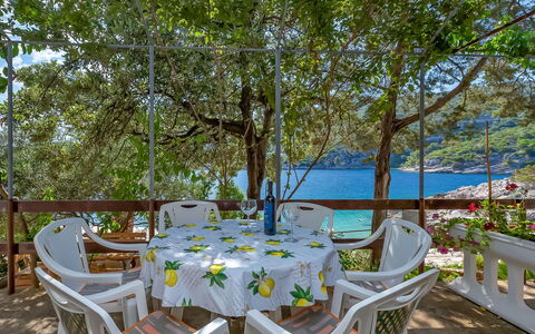 Ruža: Eigendom, Onroerend Goed, Restaurant, Boom, Tafel, Vakantie, Vrije Tijd, Toevlucht, Huis, Kamer