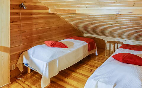 Aslakit B: Flooring, Interieur Ontwerp, Verdieping, Hout, Plafond, Houten Vloer, Slaapkamer, Kamer, Zolder, Bed