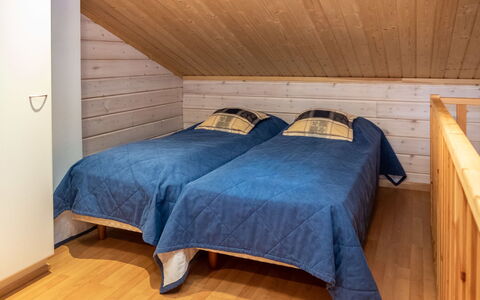 Ruka Snow and Sun 2: Flooring, Verdieping, Interieur Ontwerp, Hout, Plafond, Houten Vloer, Slaapkamer, Kamer, Meubilair, Bed