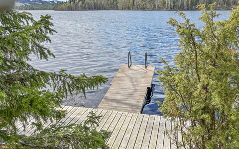 Lupporanta: Water, Zwemwater, Bank, Dok, Meer, Boardwalk, Lariks, Woud, Reservoir, Kanaal