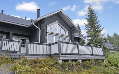 Rukanloisto a: Hout, Huis, Huis, Verblijf, Veranda, Siding, Schuifraam, Landgoed, Hardwood