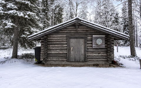Keloranta: Boom, Sneeuw, Hout, Winter, Afdeling, Schuur, Hut, Dak, Verblijf, Keet