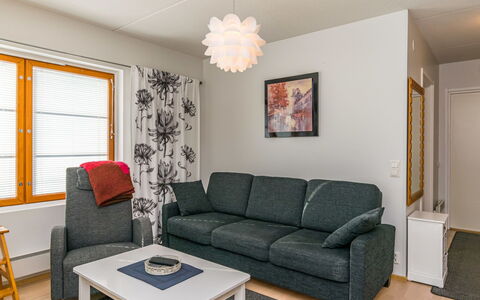 Karhunvartijan Kota B1: Meubilair, Interieur Ontwerp, Flooring, Muur, Verdieping, Hout, Plafond, Bankstel, Woonkamer, Kamer