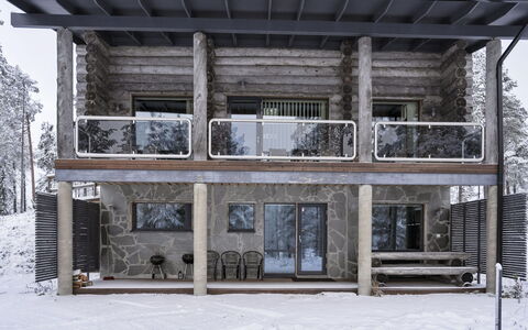 Leija: Hout, Siding, Verblijf, Huis, Huis, Plank, Garden Gebouwen, Blokhut, Hardwood, Veranda