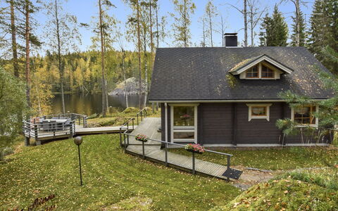 Mykkylä: Verblijf, Huis, Huis, Garden Gebouwen, Siding, Blokhut, Boerderij, Landgoed, Schuur, Werf