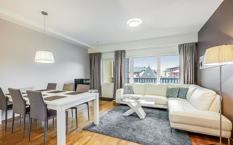 Ruka Ski Chalets 64, 1210: Interieur Ontwerp, Meubilair, Flooring, Verdieping, Plafond, Hout, Houten Vloer, Bankstel, Kamer, Woonkamer