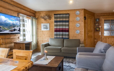 Aurora Cabin: Meubilair, Hout, Bankstel, Huis, Interieur Ontwerp, Huis, Plafond, Woonkamer, Verblijf, Kamer