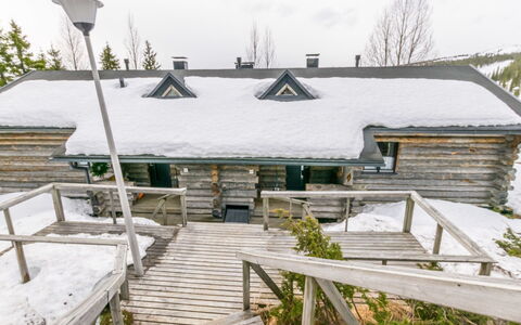Saaruanaho H1: Hout, Siding, Verblijf, Huis, Huis, Plank, Garden Gebouwen, Blokhut, Hardwood, Veranda