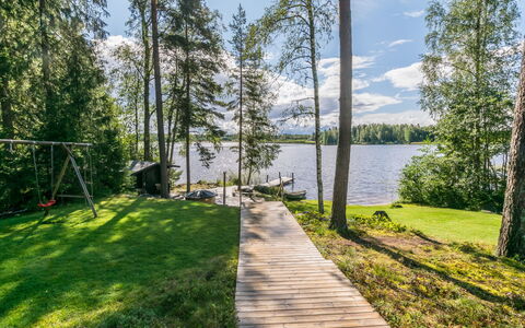 Heikinranta: Hout, Verblijf, Blokhut, Woud, Schuur, Garden Gebouwen, Lariks, Bos, Beits
